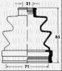 BORG & BECK BCB2847 Bellow, driveshaft